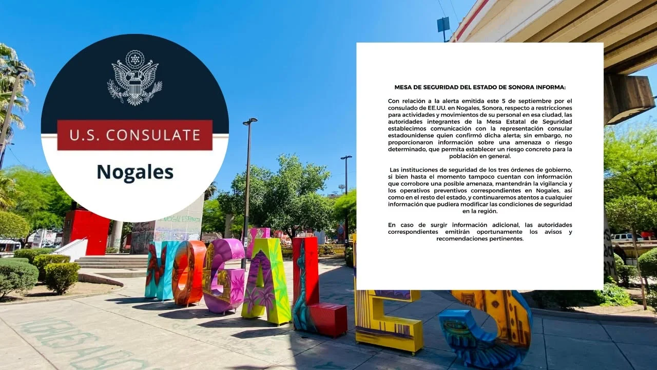 EE.UU. mantiene restricciones de seguridad en Nogales