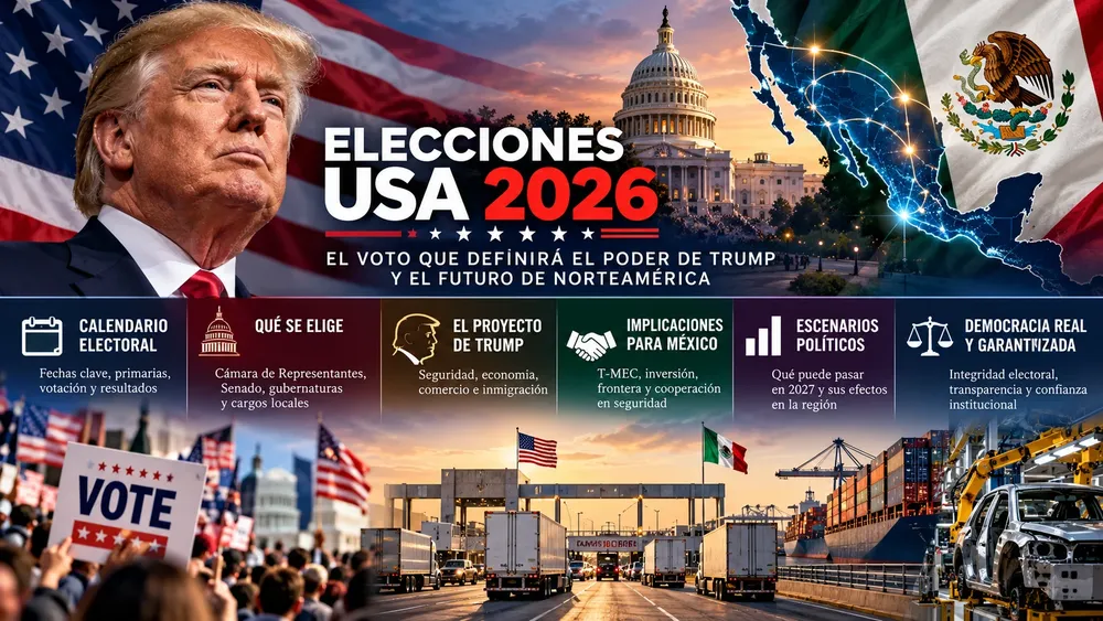 Elecciones USA 2026_ Impacto en Norteamérica