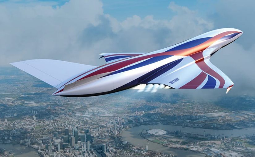 Este avión espacial podría realizar vuelos de Londres a Sidney en tan solo cuatro horas