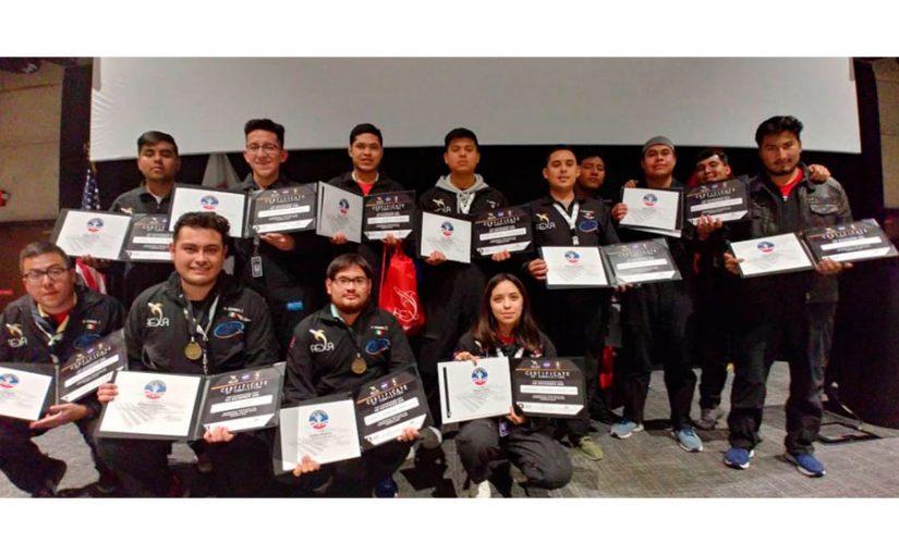 Jóvenes mexicanos obtienen el primer lugar en competencia de la NASA