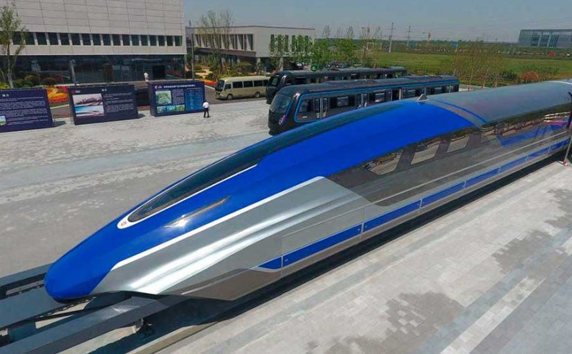 La tecnología de este nuevo tren en China le permite viajar a 600 km/h