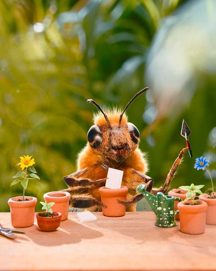 ‘B’: La abeja influencer más glamurosa