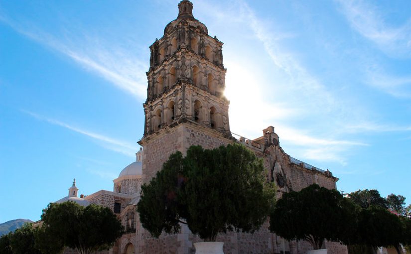 Iglesia de la Purísima Concepción en Álamos, Sonora. Por: Héctor Vázquez
