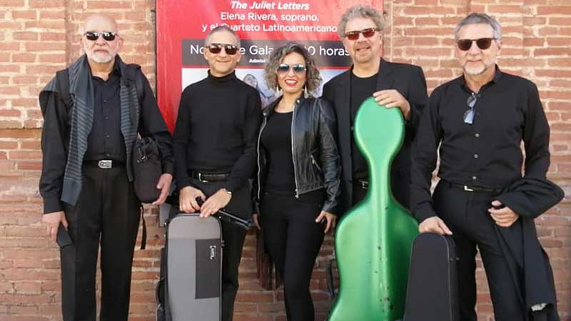 Elena Rivera y el Cuarteto Latinoamericano