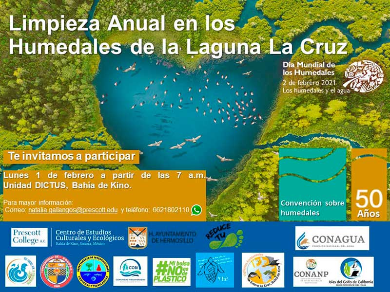 Limpieza Anual en los Humedales de la Laguna La Cruz