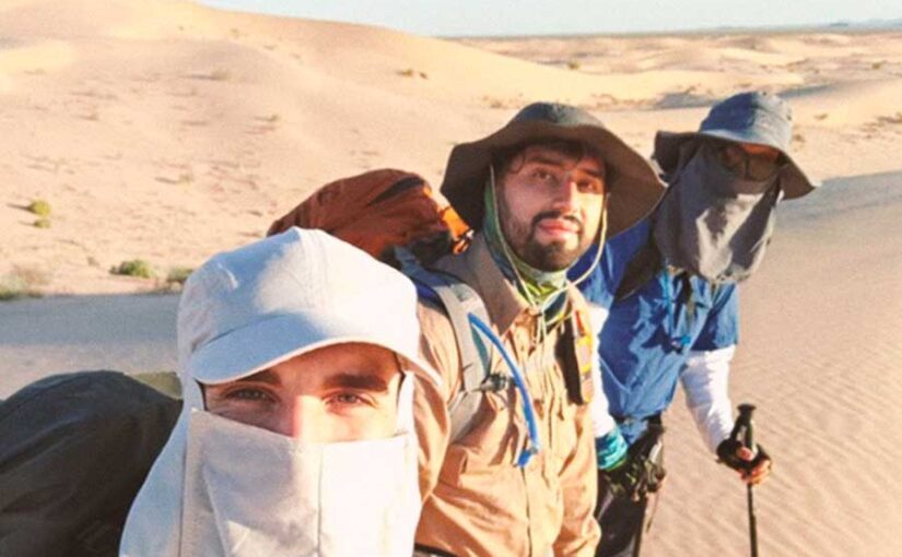 Omar Calva, Osamu Uehara y Michael Bach