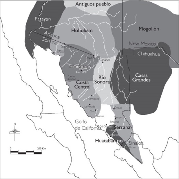 Ubicación de Trincheras, Sonora