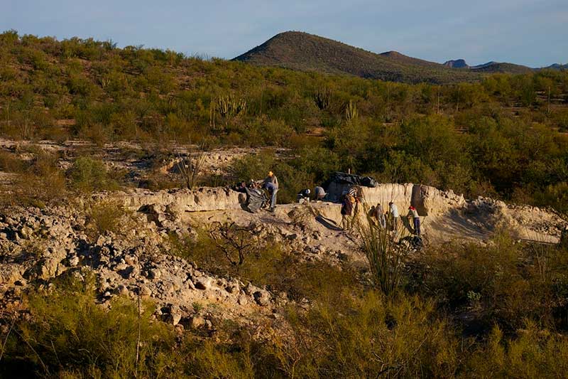 Sitio arqueológico Fin del Mundo, Sonora