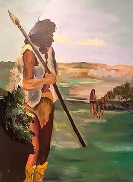 Mural Clovis Museo Blackwater Draw