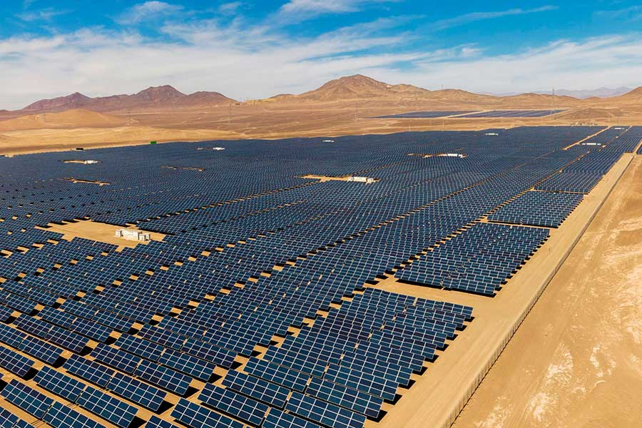 Parque solar Enel en Atacama, Chile