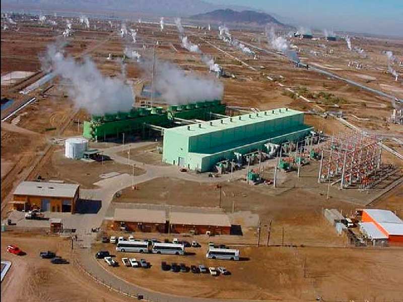 Planta geotérmica en Cerro Prieto, Baja California