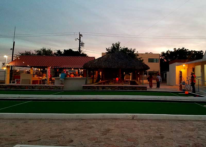 Comedor del Club Deportivo Bahía de Kino