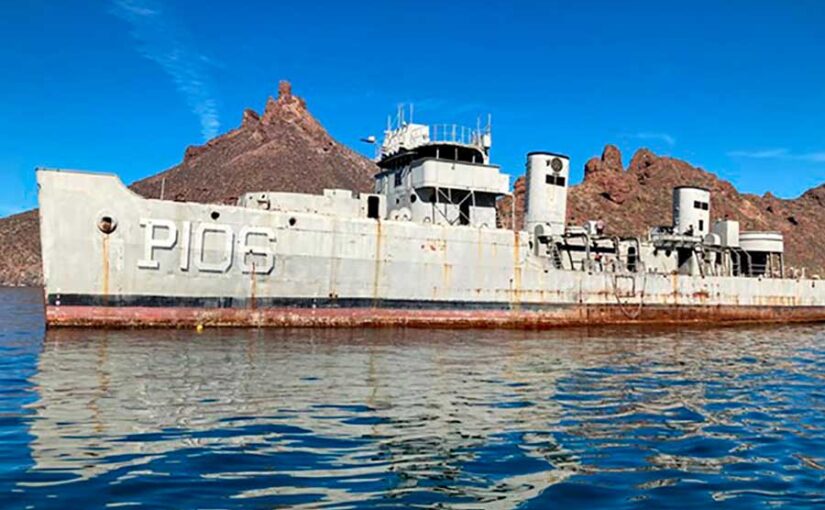 Buque Ex Santos en San Carlos, Guaymas