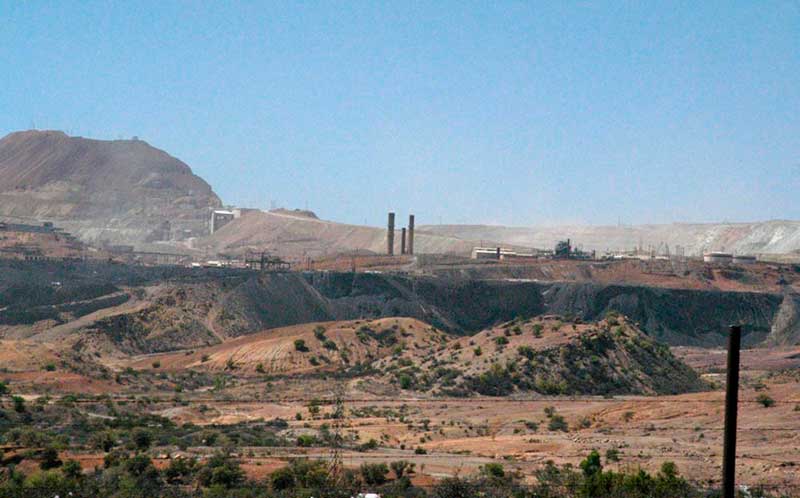 Actividad minera en Sonora