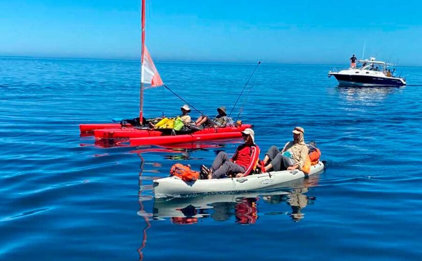 Cruce en Kayak por el Mar de Cortés