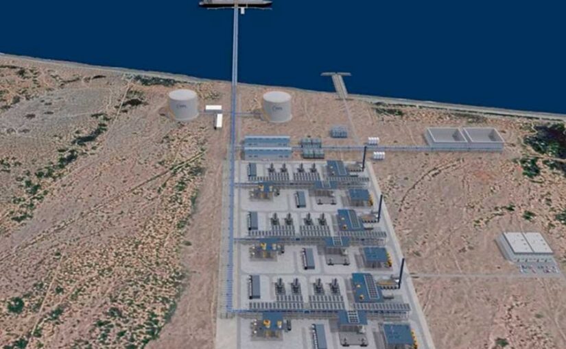 Planta de gas natural licuado en Puerto Libertad, Sonora