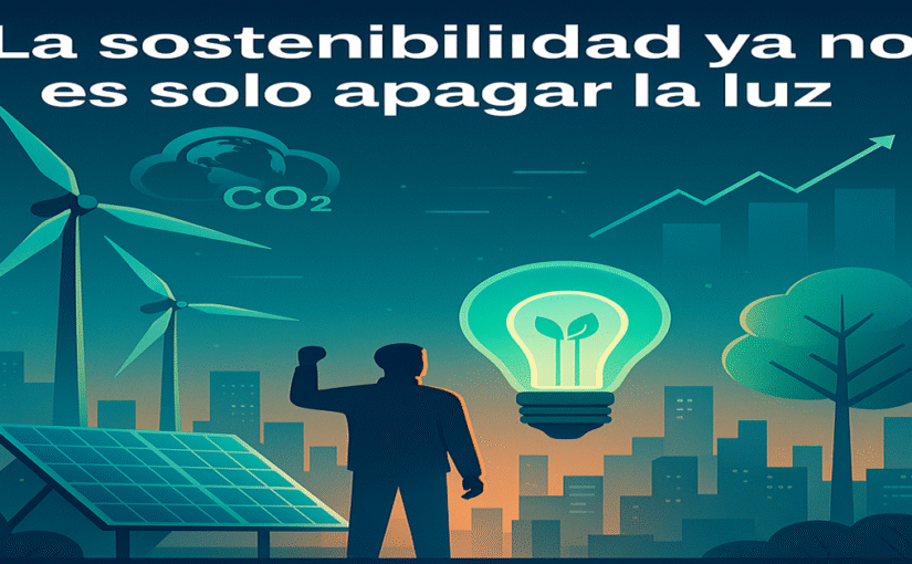 La sostenibilidad va más allá de apagar la luz: innovación, energías limpias y acciones concretas para cuidar el planeta. 🌍✨