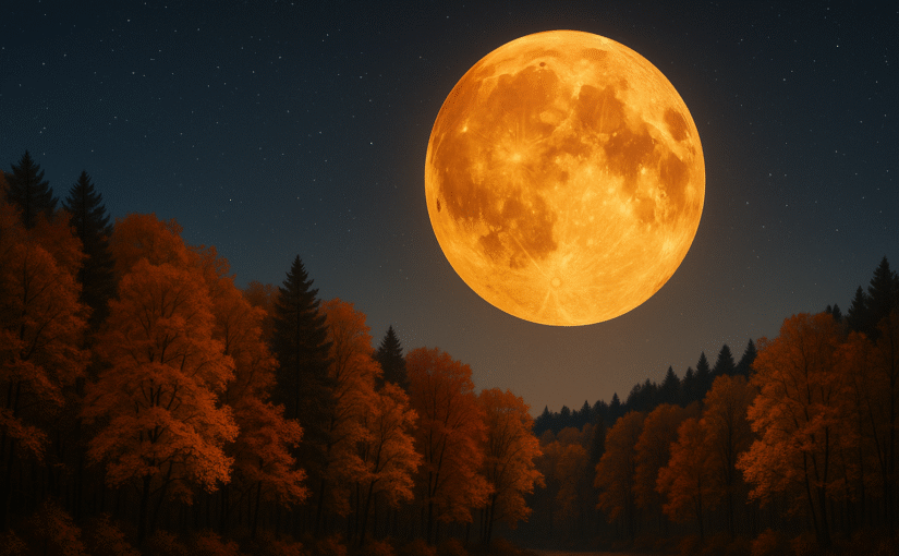 la magia de las lunas de octubre: por qué son las más grandes, brillantes y hermosas del año. Ciencia, mitos y consejos para disfrutar la “Luna del Cazador”.
