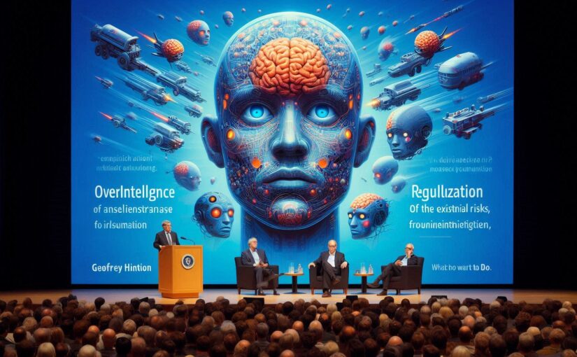 Geoffrey Hinton advierte sobre riesgos existenciales de la IA: superinteligencia, mal uso y regulación. Qué dijo, por qué importa y qué hacer.