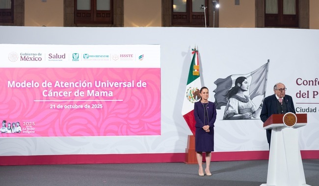 El Gobierno de México, encabezado por Claudia Sheinbaum, presentó el Modelo de Atención Universal de Cáncer de Mama con inversión de 8,000 mdp. Analizamos su impacto, cifras y metas hacia 2027.